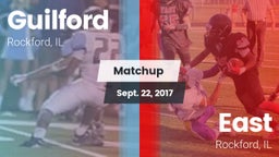 Matchup: Guilford vs. East  2017