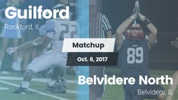 Matchup: Guilford vs. Belvidere North  2017