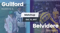 Matchup: Guilford vs. Belvidere  2017
