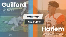 Matchup: Guilford vs. Harlem  2018