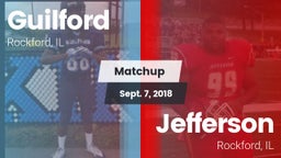 Matchup: Guilford vs. Jefferson  2018