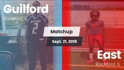 Matchup: Guilford vs. East  2018