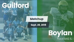 Matchup: Guilford vs. Boylan  2018