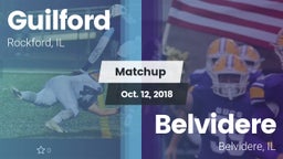Matchup: Guilford vs. Belvidere  2018