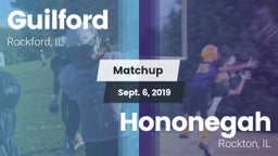 Matchup: Guilford vs. Hononegah  2019