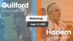 Matchup: Guilford vs. Harlem  2019