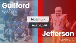 Matchup: Guilford vs. Jefferson  2019