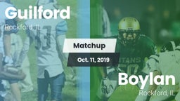 Matchup: Guilford vs. Boylan  2019
