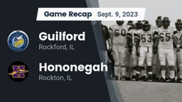 Recap: Guilford  vs. Hononegah  2023