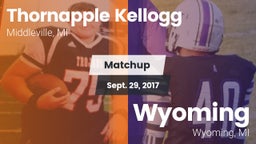 Matchup: Thornapple Kellogg vs. Wyoming  2017