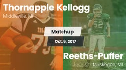 Matchup: Thornapple Kellogg vs. Reeths-Puffer  2017