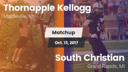 Matchup: Thornapple Kellogg vs. South Christian  2017