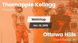 Matchup: Thornapple Kellogg vs. Ottawa Hills  2018