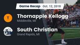 Recap: Thornapple Kellogg  vs. South Christian  2018