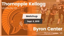 Matchup: Thornapple Kellogg vs. Byron Center  2019