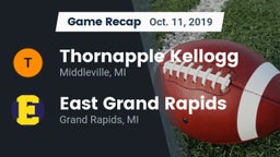 Recap: Thornapple Kellogg  vs. East Grand Rapids  2019