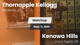 Matchup: Thornapple Kellogg vs. Kenowa Hills  2020