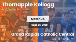 Matchup: Thornapple Kellogg vs. Grand Rapids Catholic Central  2020