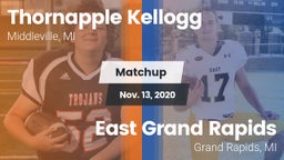 Matchup: Thornapple Kellogg vs. East Grand Rapids  2020