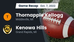 Recap: Thornapple Kellogg  vs. Kenowa Hills  2022