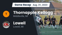 Recap: Thornapple Kellogg  vs. Lowell  2023