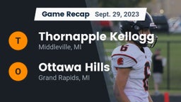 Recap: Thornapple Kellogg  vs. Ottawa Hills  2023