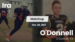 Matchup: Ira vs. O'Donnell  2017