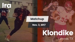 Matchup: Ira vs. Klondike  2017