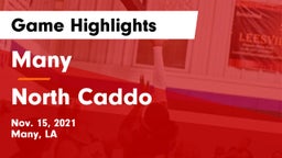 Many  vs North Caddo  Game Highlights - Nov. 15, 2021