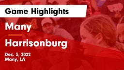 Many  vs Harrisonburg  Game Highlights - Dec. 3, 2022