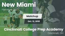 Matchup: New Miami vs. Cincinnati College Prep Academy  2018