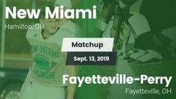 Matchup: New Miami vs. Fayetteville-Perry  2019