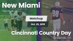 Matchup: New Miami vs. Cincinnati Country Day  2019