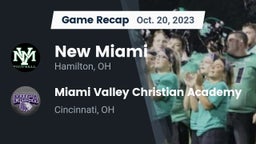 Recap: New Miami  vs. Miami Valley Christian Academy 2023