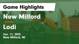New Milford  vs Lodi  Game Highlights - Jan. 11, 2023
