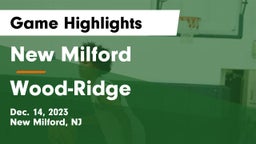 New Milford  vs Wood-Ridge  Game Highlights - Dec. 14, 2023