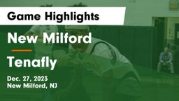 New Milford  vs Tenafly  Game Highlights - Dec. 27, 2023