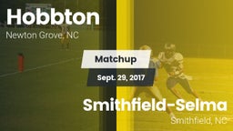 Matchup: Hobbton vs. Smithfield-Selma  2017