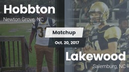 Matchup: Hobbton vs. Lakewood  2017