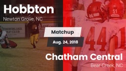 Matchup: Hobbton vs. Chatham Central  2018