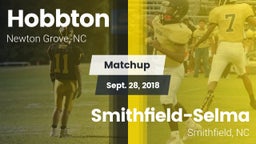 Matchup: Hobbton vs. Smithfield-Selma  2018