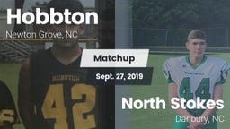 Matchup: Hobbton vs. North Stokes  2019