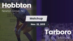 Matchup: Hobbton vs. Tarboro  2019