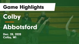 Colby  vs Abbotsford  Game Highlights - Dec. 28, 2020