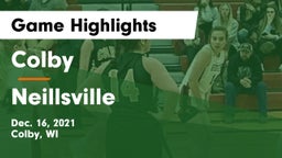 Colby  vs Neillsville  Game Highlights - Dec. 16, 2021
