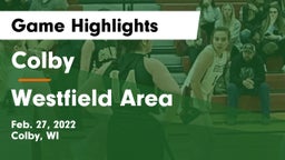 Colby  vs Westfield Area  Game Highlights - Feb. 27, 2022