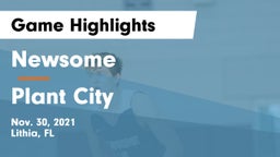 Newsome  vs Plant City  Game Highlights - Nov. 30, 2021