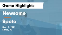 Newsome  vs Spoto Game Highlights - Dec. 7, 2021