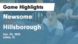 Newsome  vs Hillsborough Game Highlights - Jan. 24, 2023