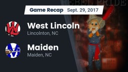 Recap: West Lincoln  vs. Maiden  2017
